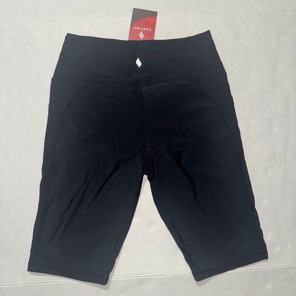 Santiny Womens Size L Shorts High Waisted Swim Surfing Travel Vacation Resort - Picture 6 of 9